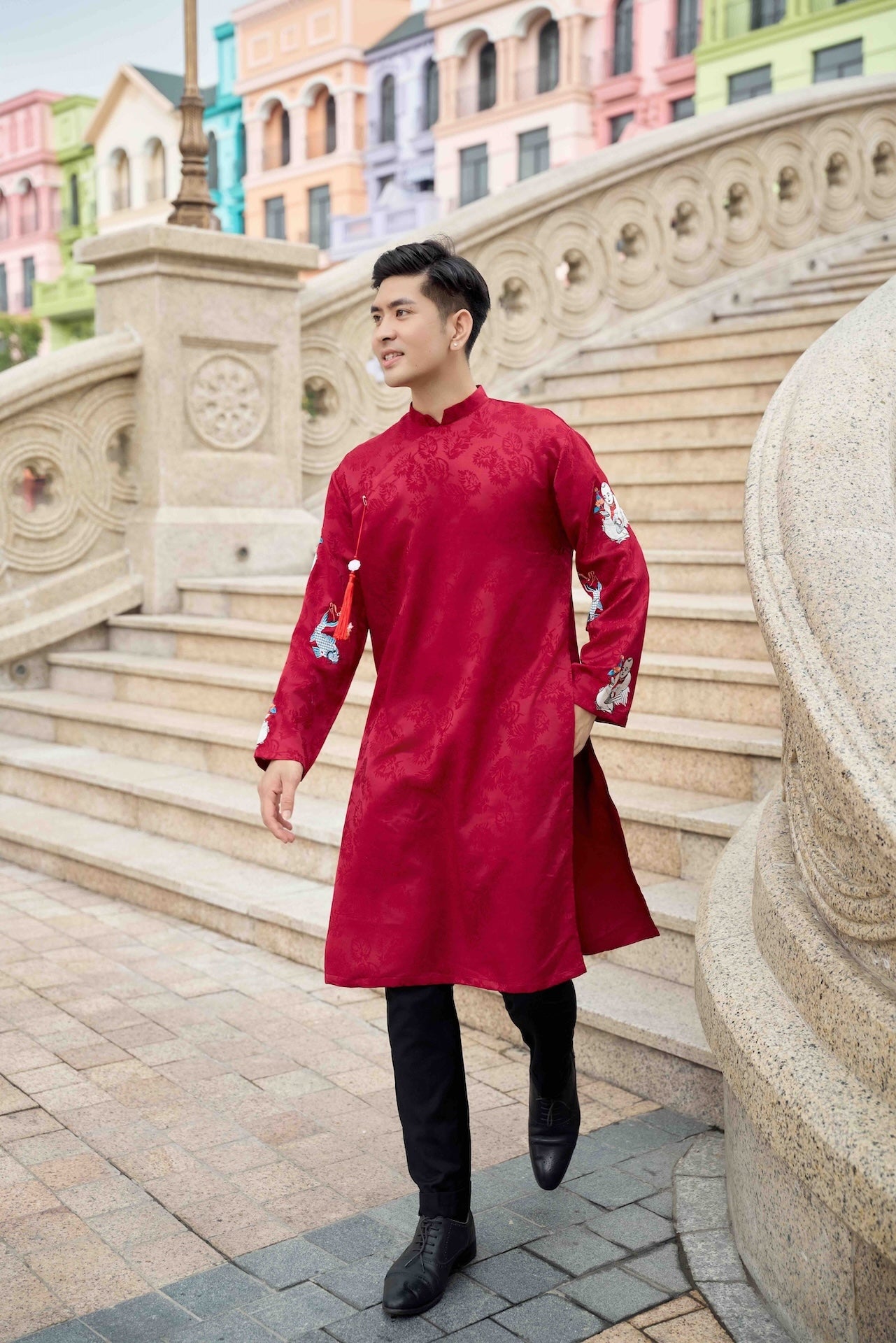 Áo Dài Gia Đình An Khang - M02