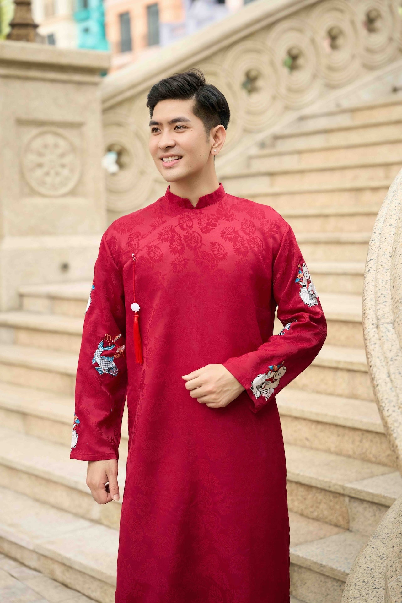 Áo Dài Gia Đình An Khang - M02