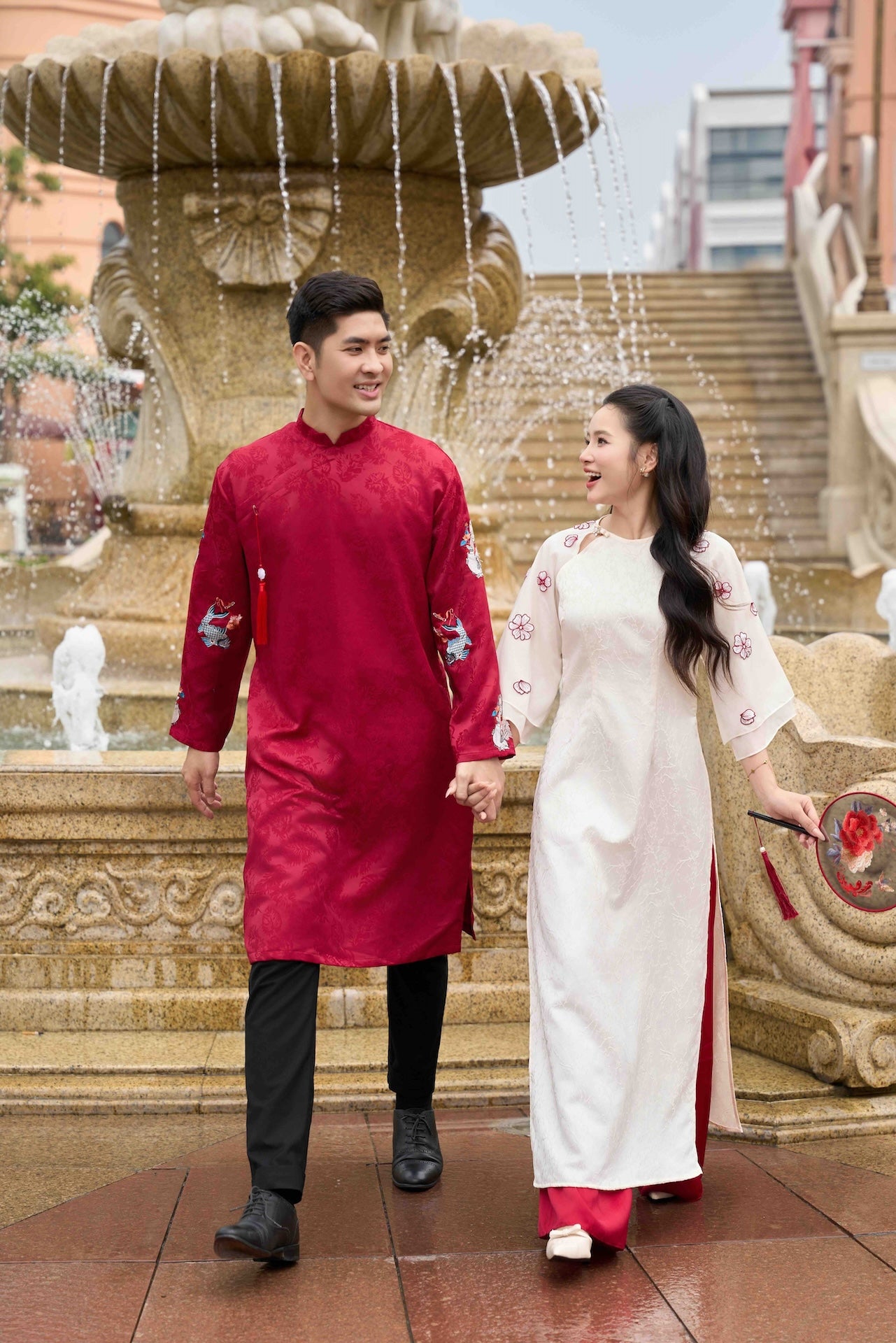 Áo Dài Gia Đình An Khang - M02