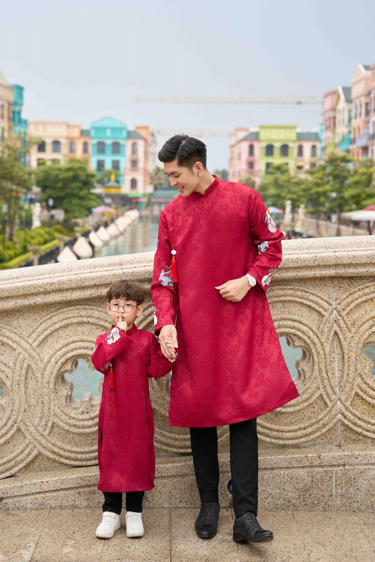 Áo Dài Gia Đình An Khang - M02