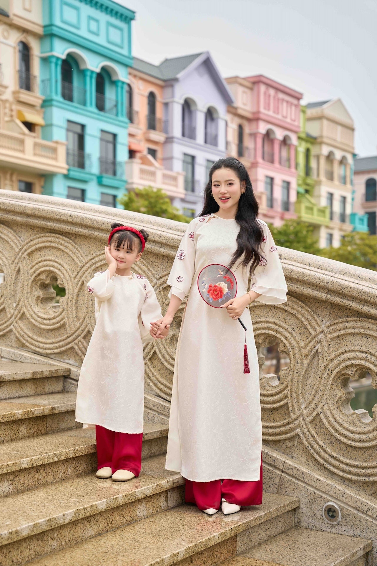 Áo Dài Gia Đình An Khang - M02