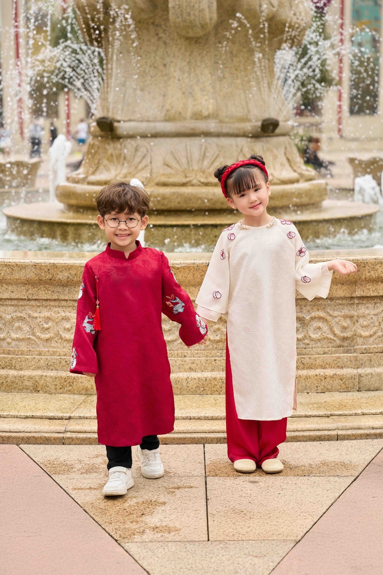 Áo Dài Gia Đình An Khang - M02