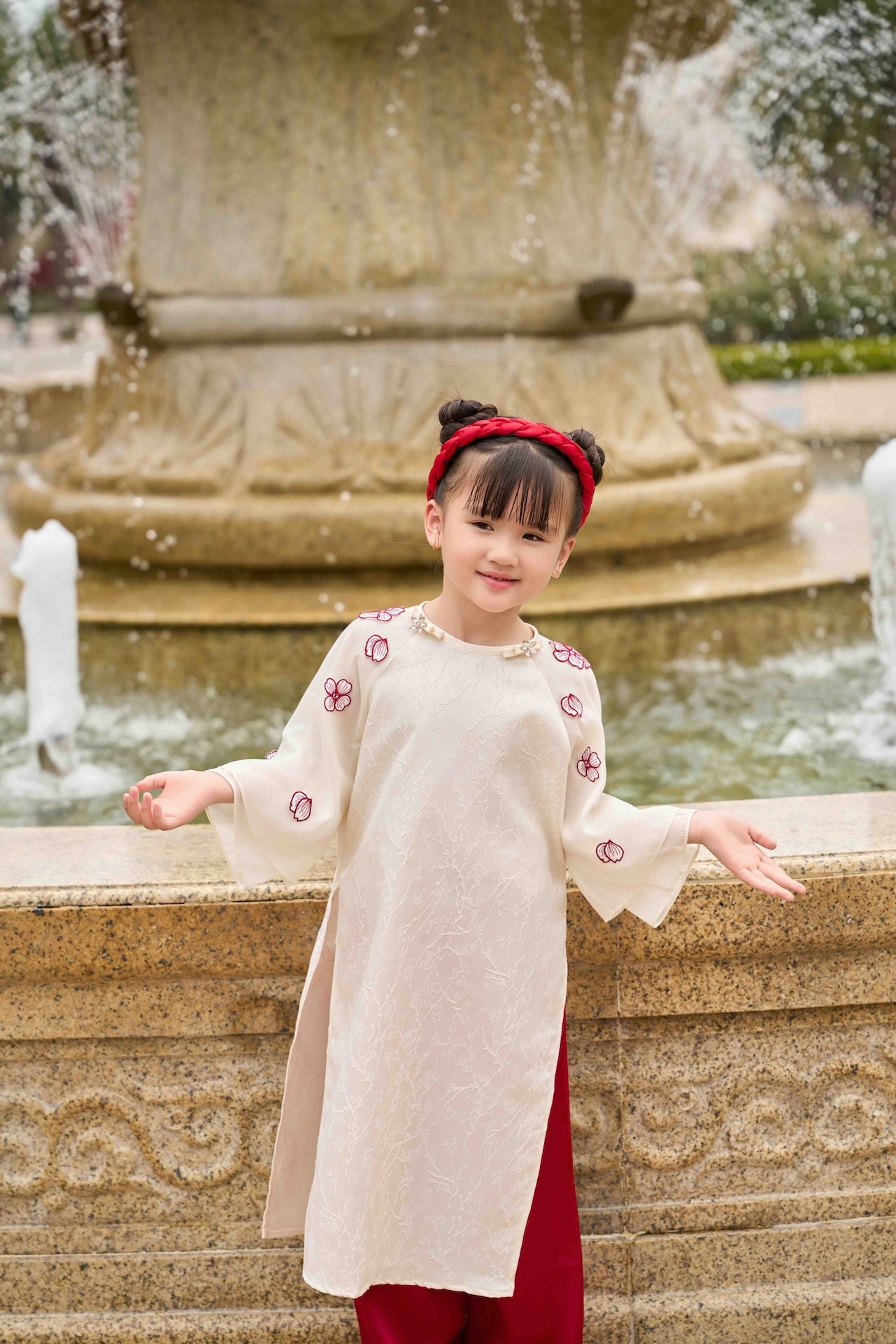 Áo Dài Gia Đình An Khang - M02