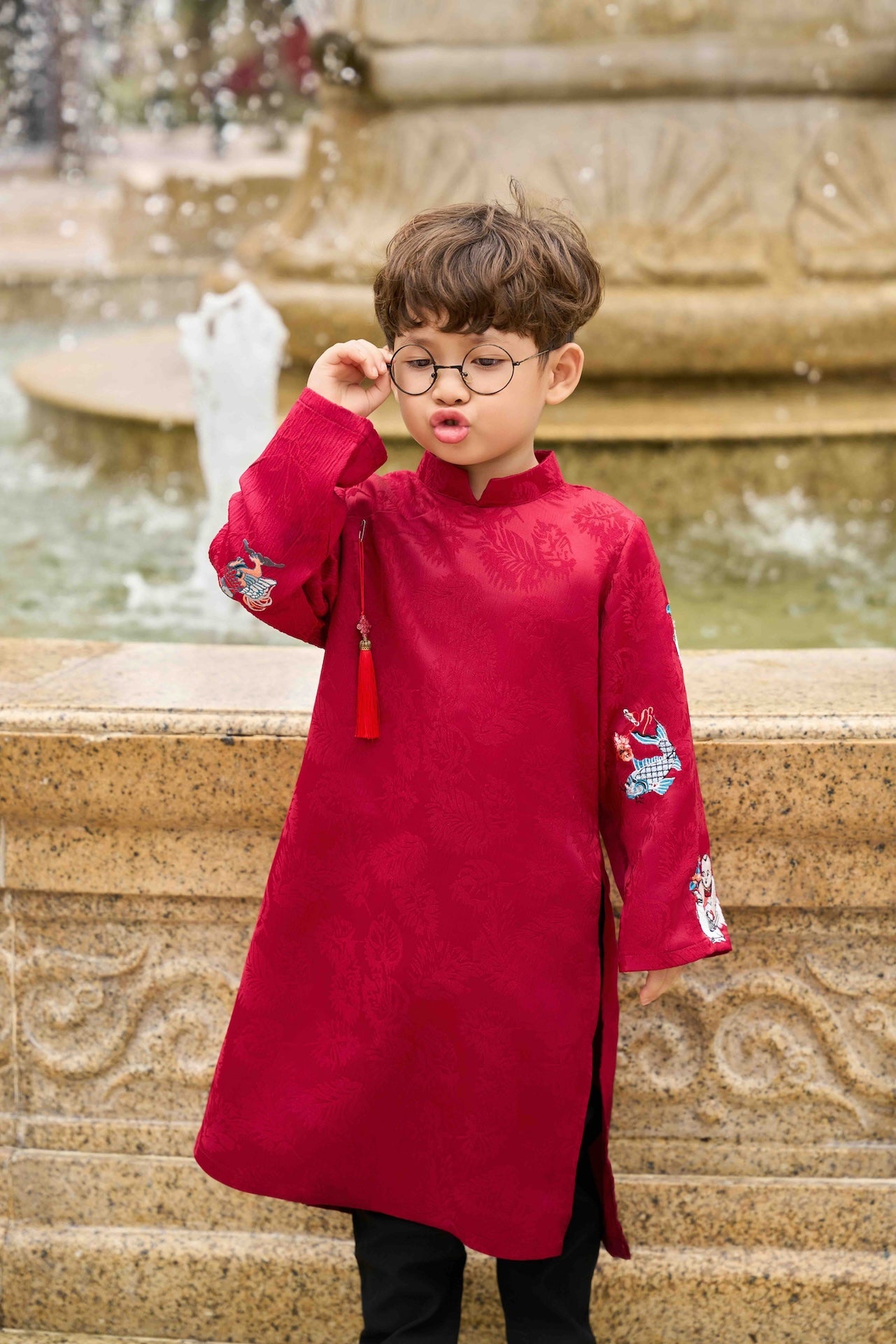 Áo Dài Gia Đình An Khang - M02