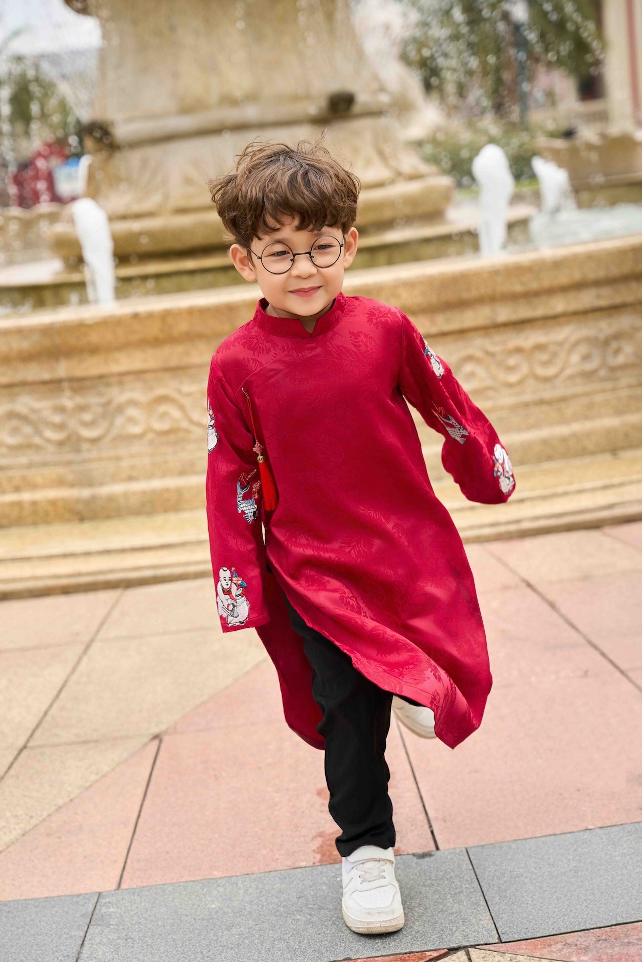 Áo Dài Gia Đình An Khang - M02