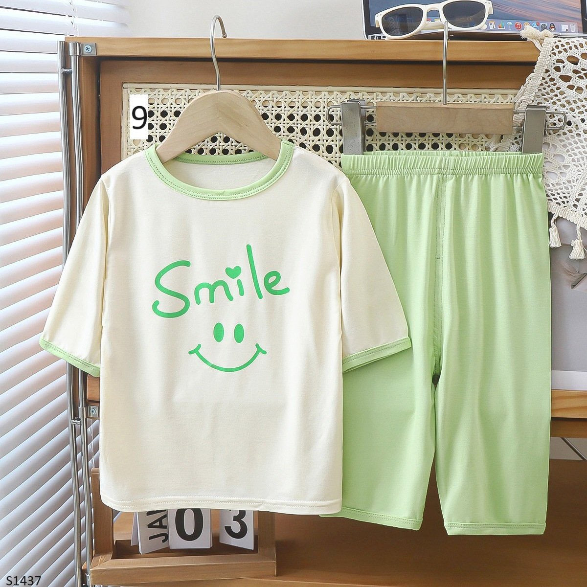 SMILE COLD COTTON PJ SET