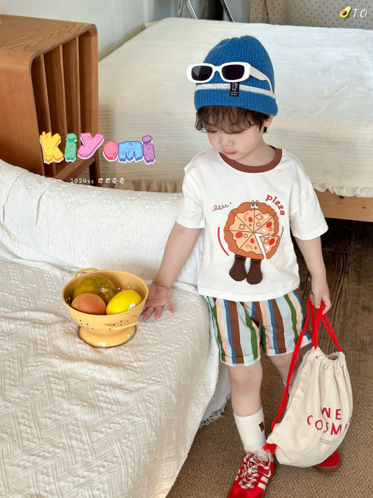 PIZZA TOP WITH SHORT SET
