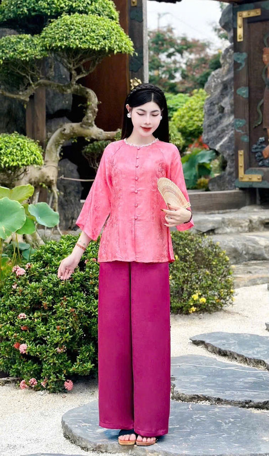 Bà Ba lụa Nha Xá Quế Châu