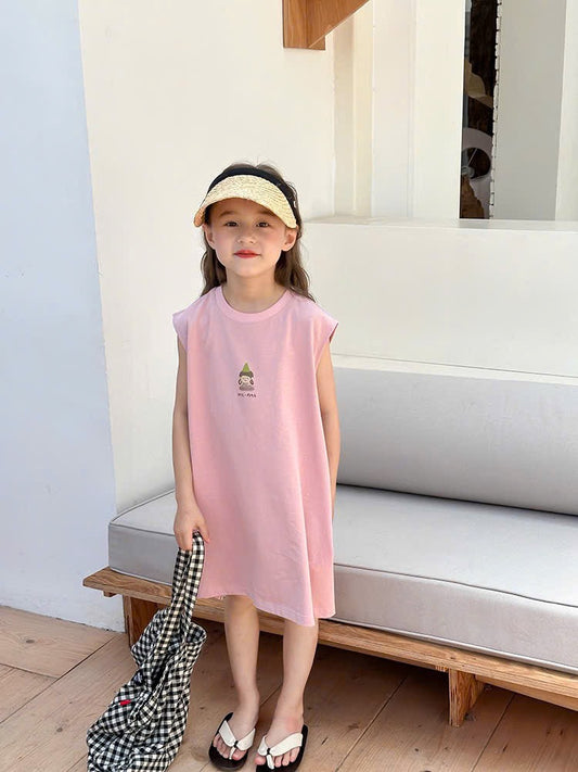 PINK ANT ANT DRESS