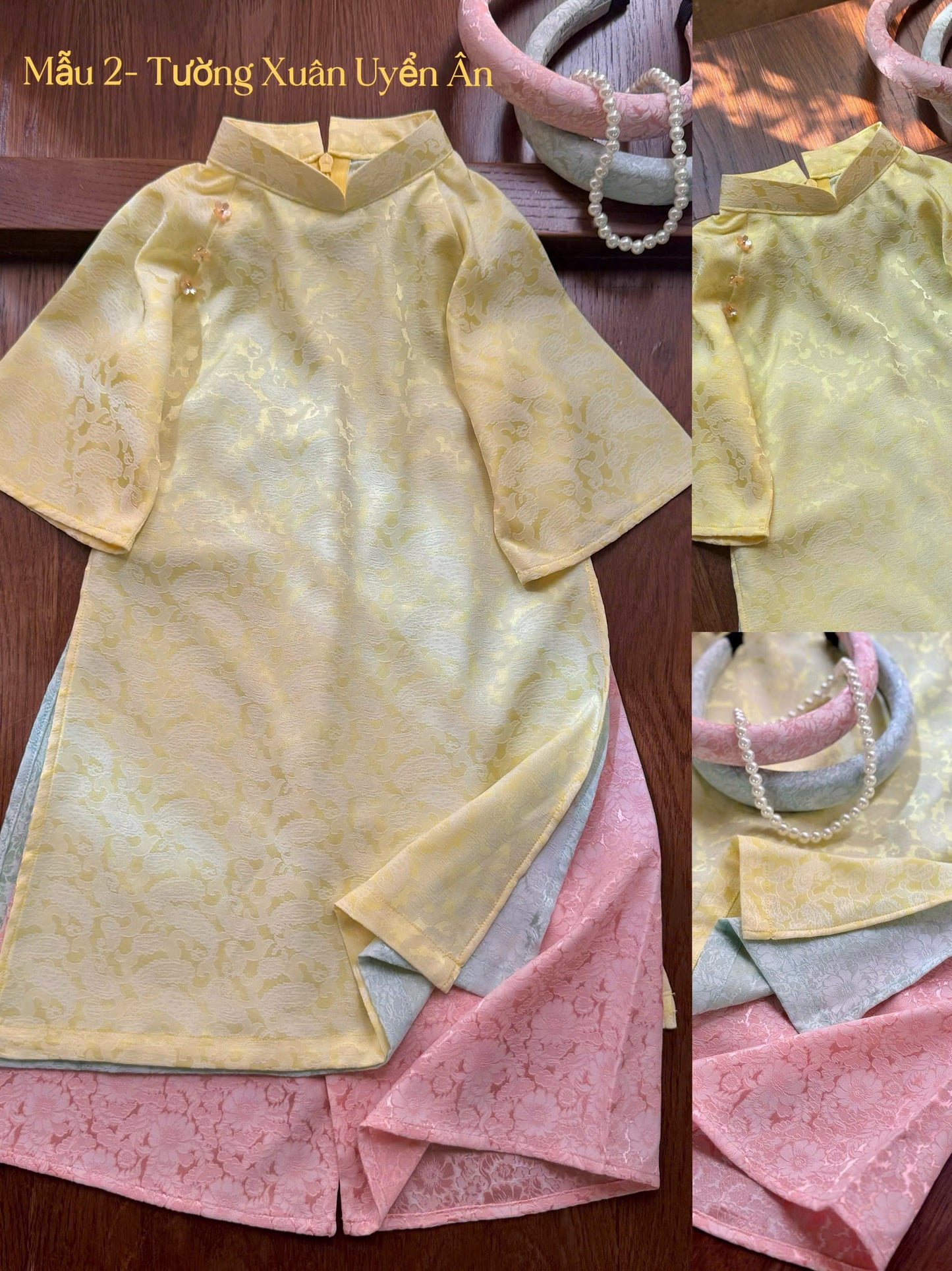 BST Áo Dài Uyển Ân (4 màu)