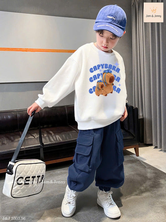 BULE CABYBARA BOY SET