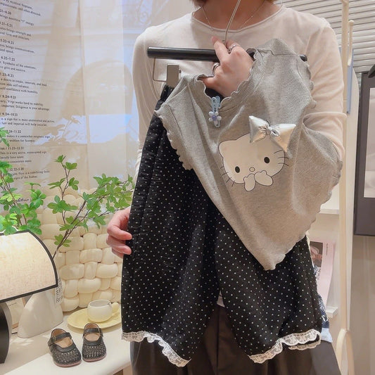 BLACK & GRAY CUTIE CAT SET