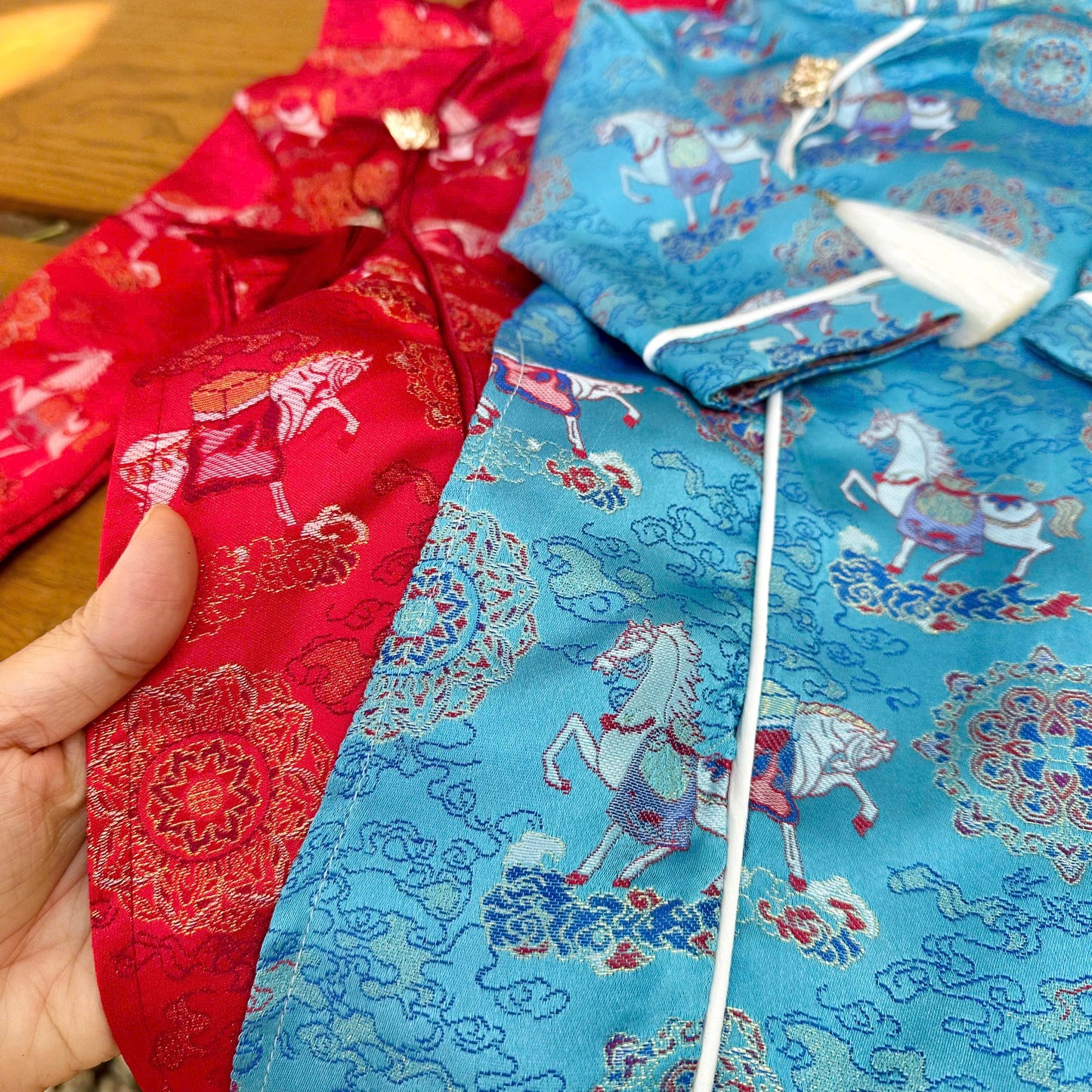 Boys Traditional Áo Dài Set - Vietnamese New Year Outfit | Kids Heritage Dress -Wedding & Birthday Suit