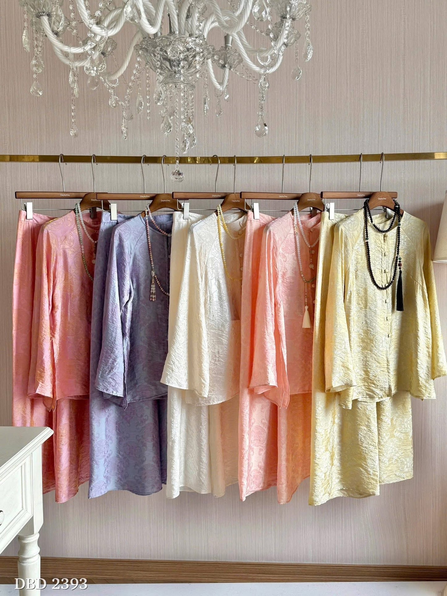 Vietnamese Ao Ba Ba - Silk Festival Outfit - Lunar New Year & Temple Wear - Handmade Ethnic Heritage Two-Piece Set for Women