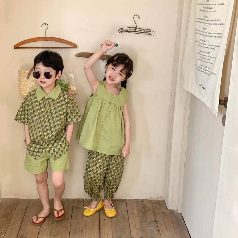 OLIVE FLOWER BOY AND GIRL MATCHING
