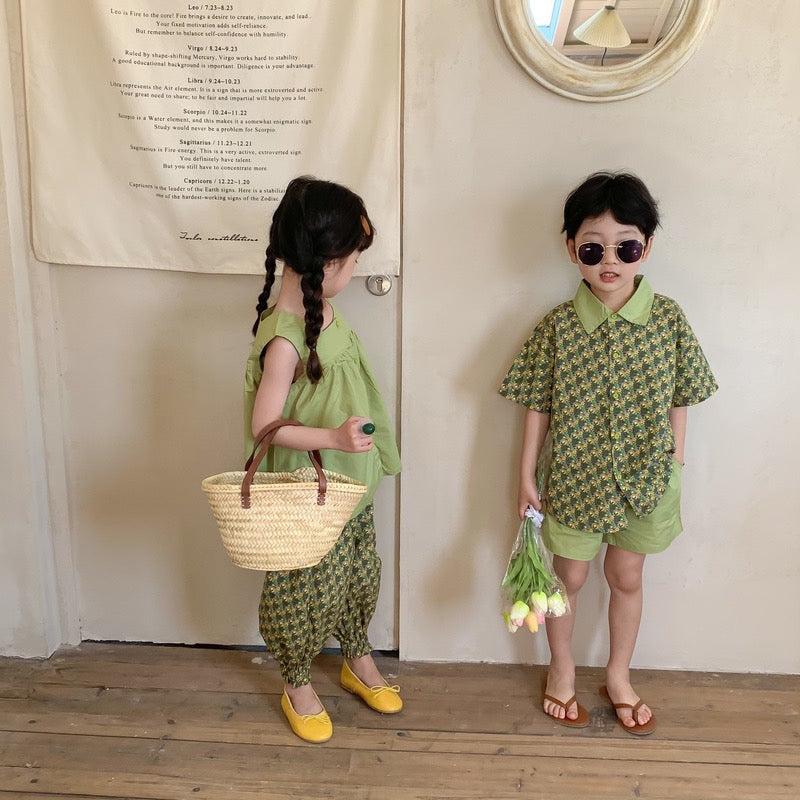 OLIVE FLOWER BOY AND GIRL MATCHING